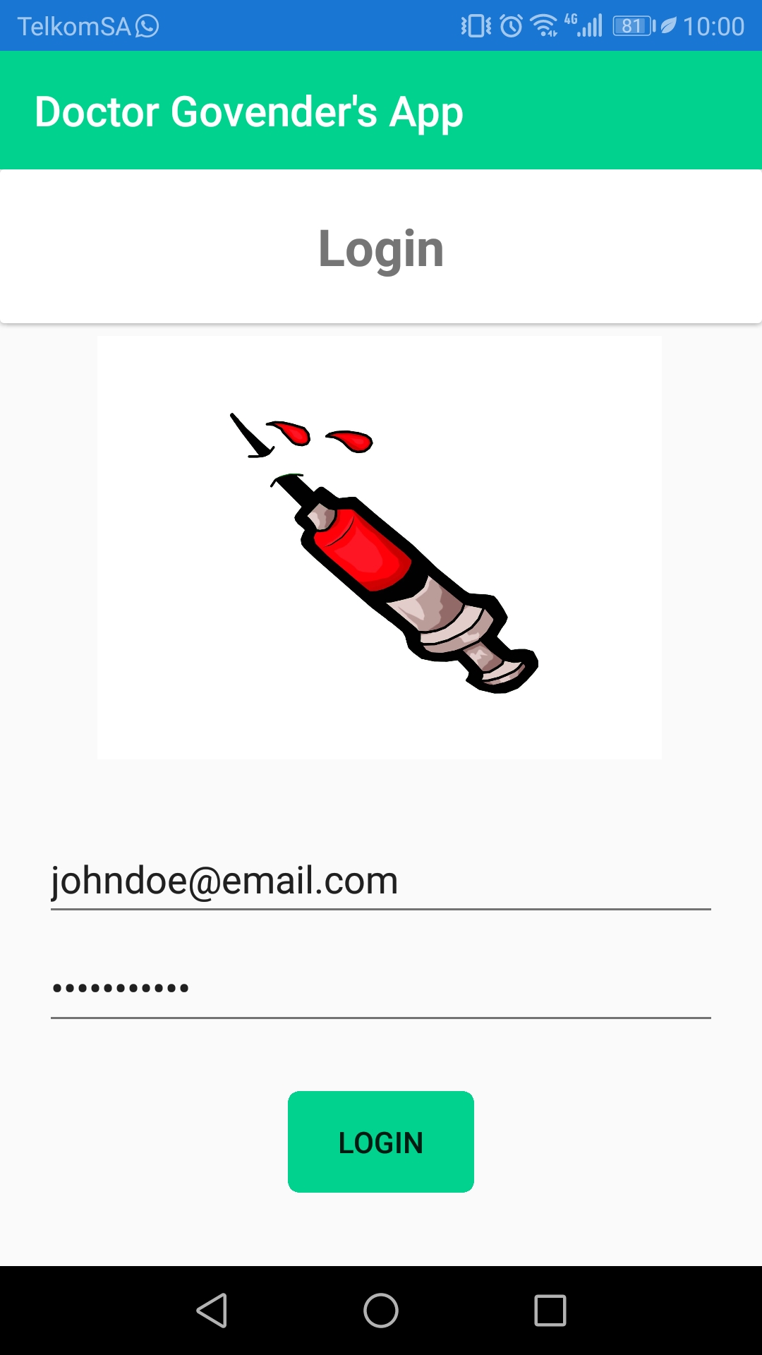 First slide